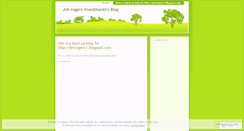 Desktop Screenshot of jimrogersinvestments.wordpress.com