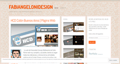 Desktop Screenshot of fabiangeloni.wordpress.com