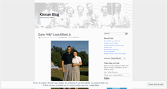 Desktop Screenshot of kinnanblog.wordpress.com