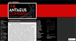 Desktop Screenshot of antaeuscompany.wordpress.com