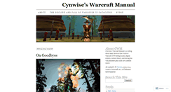 Desktop Screenshot of cynwise.wordpress.com