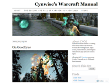 Tablet Screenshot of cynwise.wordpress.com