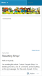 Mobile Screenshot of custompenguinparadise.wordpress.com