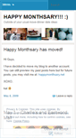 Mobile Screenshot of happymonthsary.wordpress.com