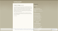 Desktop Screenshot of donorbaby.wordpress.com