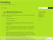 Tablet Screenshot of hiwablog.wordpress.com