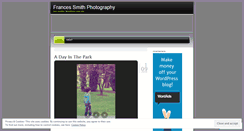 Desktop Screenshot of francessmithphotography.wordpress.com