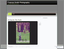 Tablet Screenshot of francessmithphotography.wordpress.com