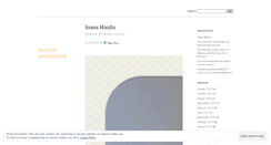 Desktop Screenshot of mazilu.wordpress.com