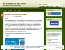 Tablet Screenshot of fantacalciodellabassa.wordpress.com