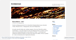 Desktop Screenshot of diakonmarkus.wordpress.com