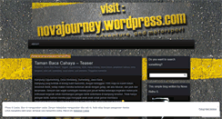 Desktop Screenshot of novajourney.wordpress.com