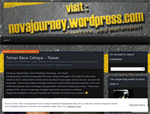Tablet Screenshot of novajourney.wordpress.com