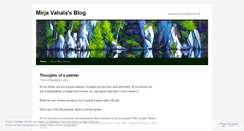 Desktop Screenshot of mirjavahala.wordpress.com