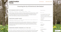 Desktop Screenshot of christchurchfocus.wordpress.com