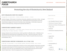 Tablet Screenshot of christchurchfocus.wordpress.com