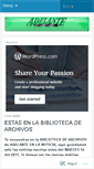 Mobile Screenshot of adelanteweb.wordpress.com
