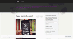 Desktop Screenshot of midnightreading.wordpress.com