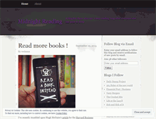 Tablet Screenshot of midnightreading.wordpress.com
