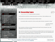 Tablet Screenshot of hammosrant.wordpress.com