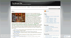 Desktop Screenshot of neobaroque.wordpress.com