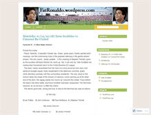 Tablet Screenshot of fatronaldo.wordpress.com