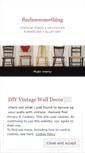 Mobile Screenshot of findmesomething.wordpress.com