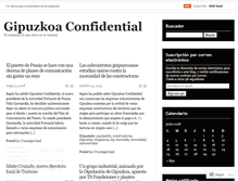 Tablet Screenshot of gipuzkoaconfidential.wordpress.com