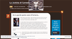 Desktop Screenshot of carmelocalcagno.wordpress.com