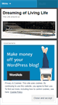 Mobile Screenshot of dreamingoflivinglife.wordpress.com