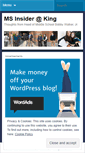 Mobile Screenshot of kingmsinsider.wordpress.com