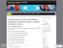 Tablet Screenshot of johorpkr.wordpress.com