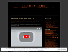 Tablet Screenshot of ithbusters.wordpress.com