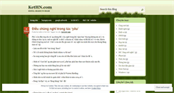 Desktop Screenshot of kethn.wordpress.com
