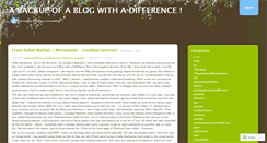 Desktop Screenshot of ablogwithadifference.wordpress.com