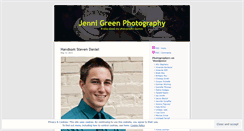 Desktop Screenshot of jennigreenphotography.wordpress.com