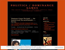 Tablet Screenshot of dominancegamespolitics.wordpress.com