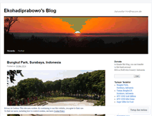 Tablet Screenshot of ekohadiprabowo.wordpress.com