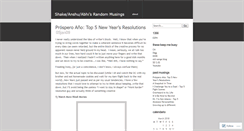 Desktop Screenshot of anshubhaiyya.wordpress.com