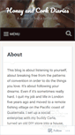 Mobile Screenshot of honeyandcork.wordpress.com