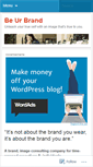 Mobile Screenshot of beurbrand.wordpress.com