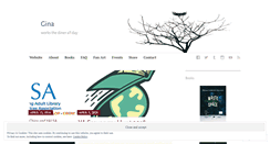 Desktop Screenshot of ginadamico.wordpress.com