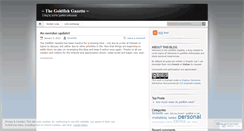 Desktop Screenshot of goldfishgazette.wordpress.com