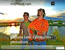 Tablet Screenshot of graphicsoflight.wordpress.com