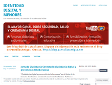 Tablet Screenshot of identidaddigital.wordpress.com