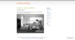 Desktop Screenshot of moodboards.wordpress.com