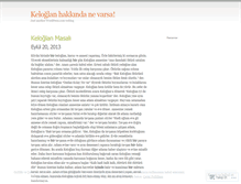 Tablet Screenshot of keloglan.wordpress.com