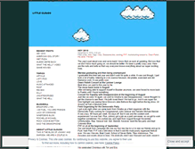 Tablet Screenshot of littlehappyclouds.wordpress.com