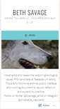 Mobile Screenshot of bethsavage.wordpress.com