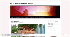 Desktop Screenshot of horrorshowtunez.wordpress.com